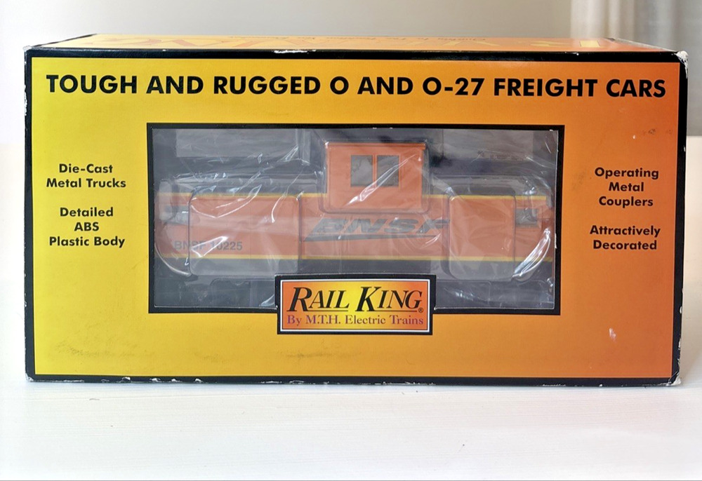 MTH RailKing O Gauge N5c Caboose Orange